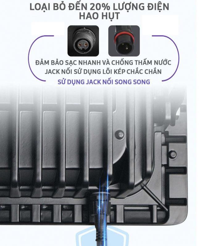 Đèn Năng Lượng Mặt Trời 100W Led 5054, IP67 Giá Rẻ