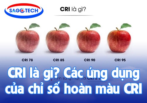 CRI là gì? Các ứng dụng của chỉ số hoàn màu CRI