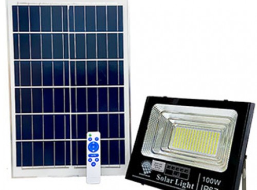 Đèn 100W Năng Lượng Mặt Trời KungFu Solar KF-83100