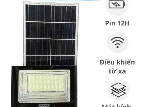 Đèn Năng Lượng Mặt Trời 300W Led 5054, IP67 Giá Rẻ