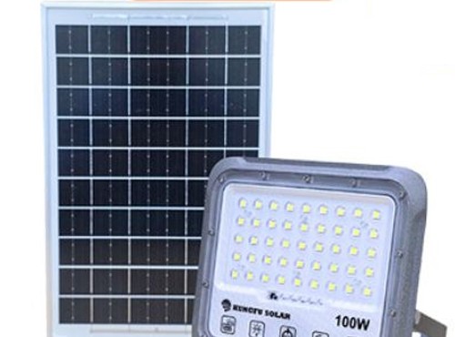 Đèn Pha 100W Năng Lượng Mặt Trời Chống Chói Giá Rẻ