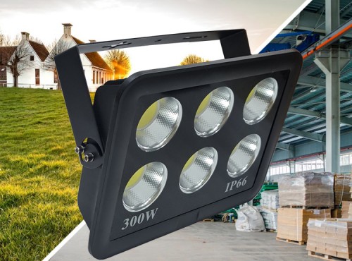 Đèn Pha Led 300W – Đèn Pha Ly/Cốc 300W IP66 Led COB