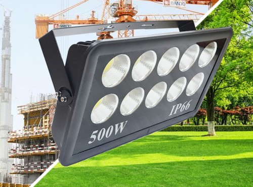 Đèn Pha Led 500W – Đèn Pha Ly/Cốc 500W IP66 Led COB