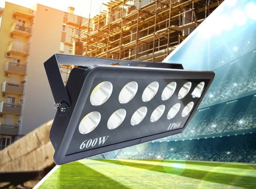 Đèn Pha Led 600W - Đèn Pha Ly/Cốc 600W IP66 Led COB